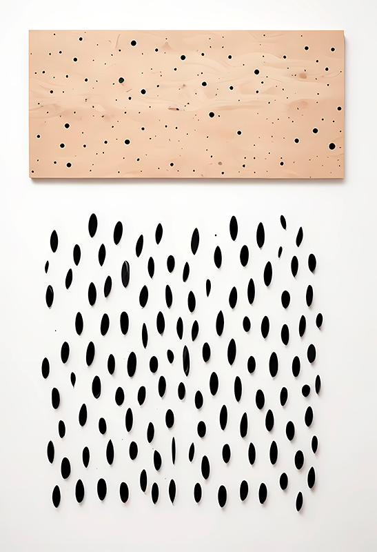 Poster abstracto arte indescritível - TenStickers