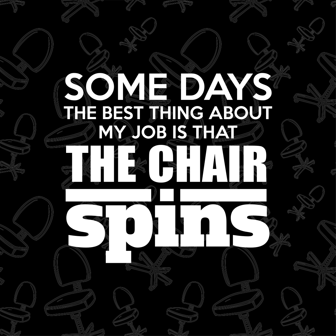 Poster escritório citação engraçada de trabalho - TenStickers