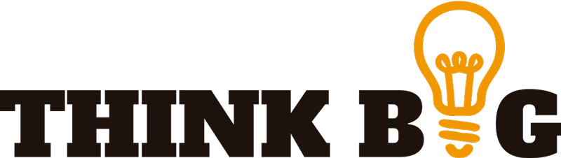 Poster escritório pense grande - TenStickers