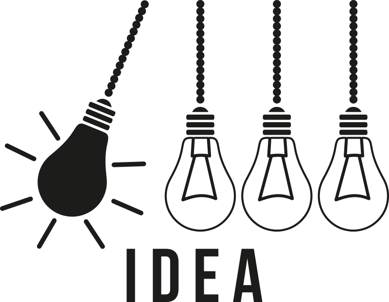 Poster escritório ideia com bom design - TenStickers