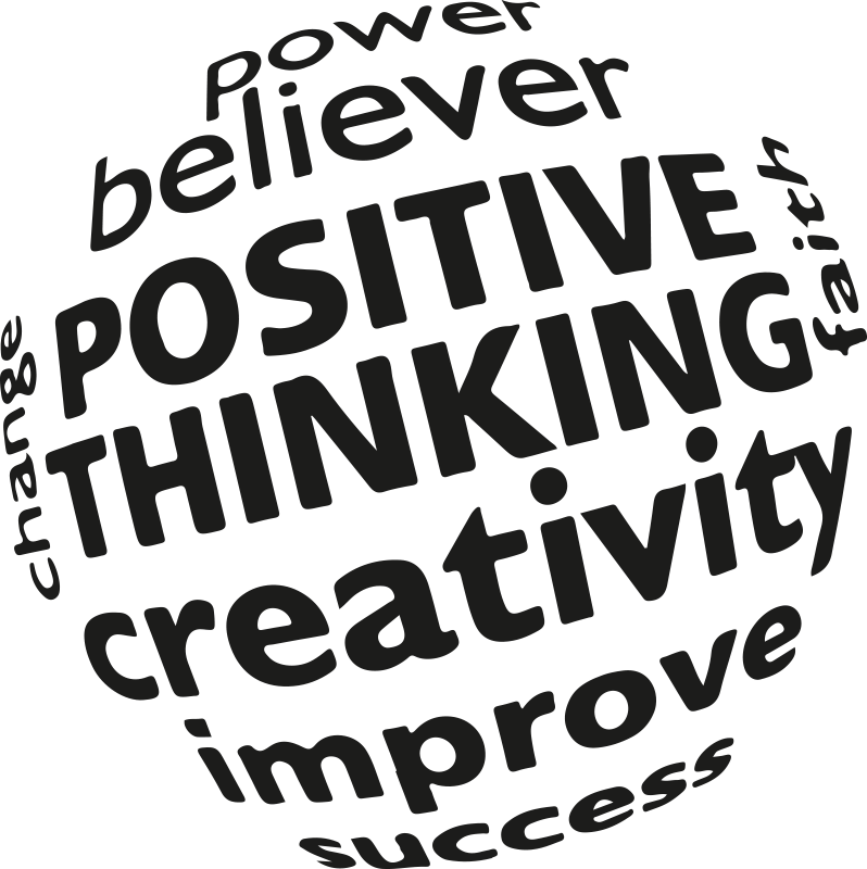 Poster escritório para acreditar e melhorar - TenStickers