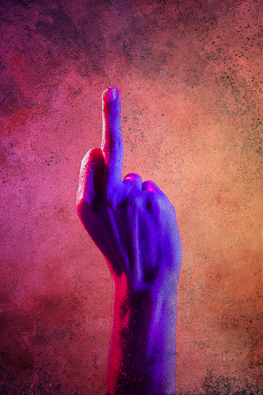 Poster juvenil f*da-se juvenil - TenStickers