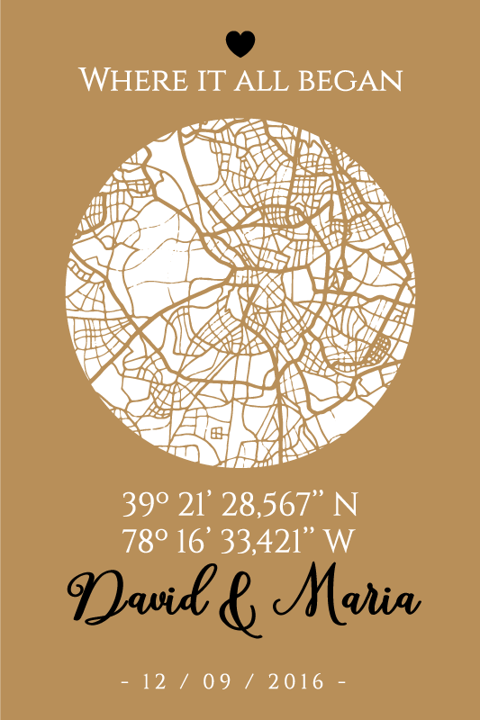 Poster para sala onde tudo começou - TenStickers