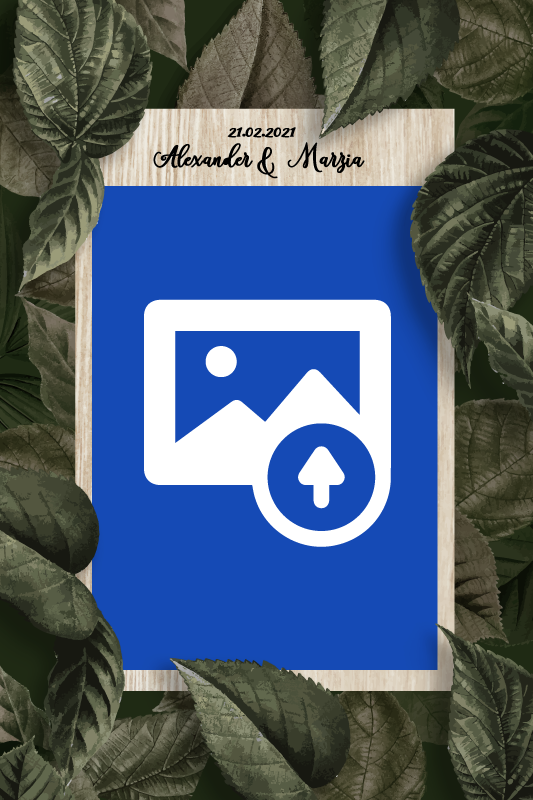 Poster eventos mãos e buquê de casamento - TenStickers