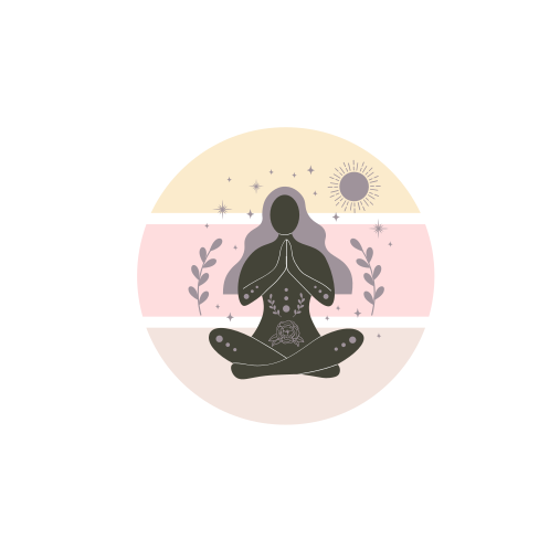 Poster de desportos poses de yoga bonitas em círculo - TenStickers