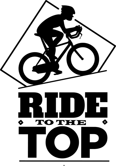 Poster ciclismo vinilos para ciclistas rumo ao topo - TenStickers