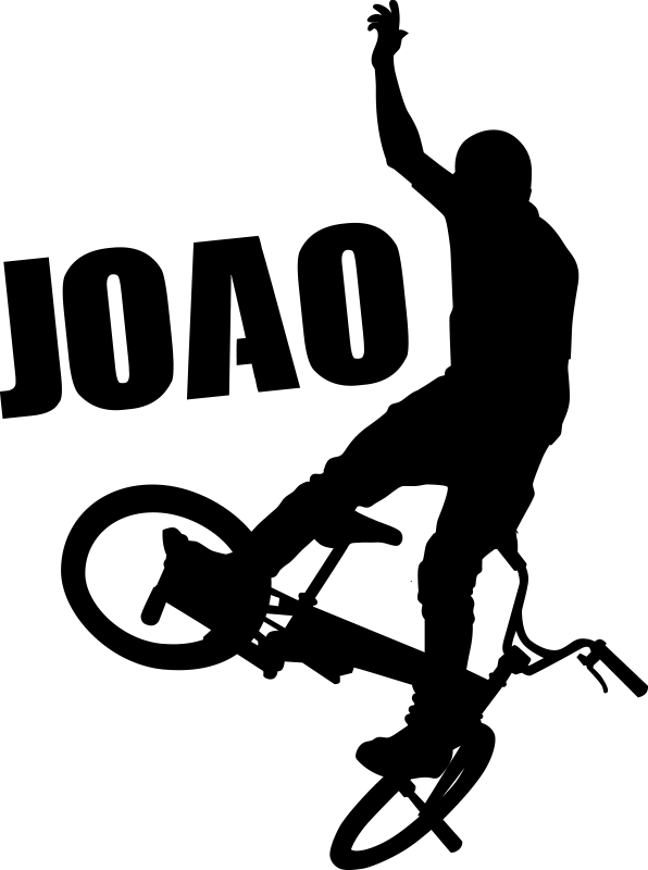 Poster ciclismo bxm com nome - TenStickers