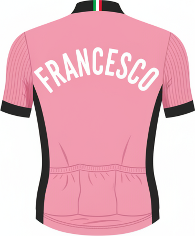 Poster ciclismo "camisa rosa" - TenStickers