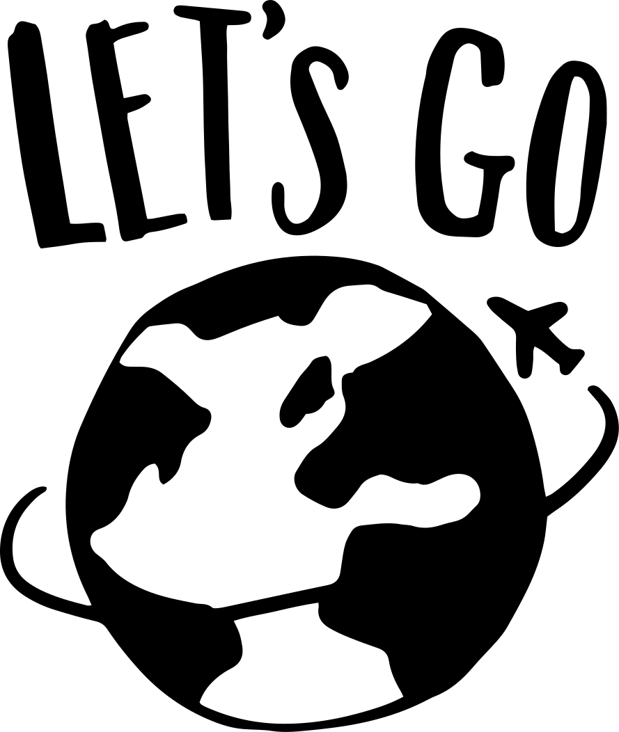 Poster do mapa mundial vamos explorar o mundo - TenStickers