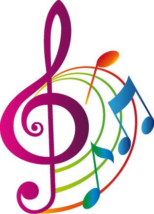 Poster de música com vinil decorativo colorido - TenStickers
