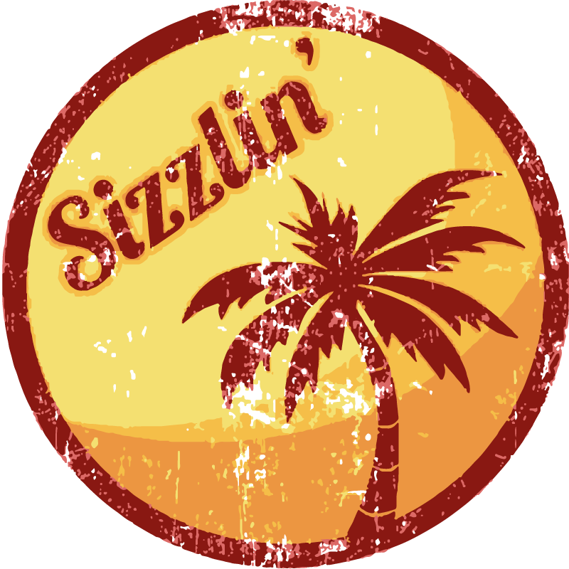 Poster retro adesivo vintage dos anos 70 - TenStickers