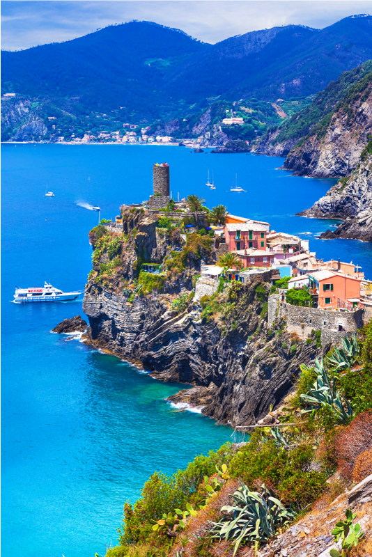 Poster de paisagens cinque terre realista - TenStickers