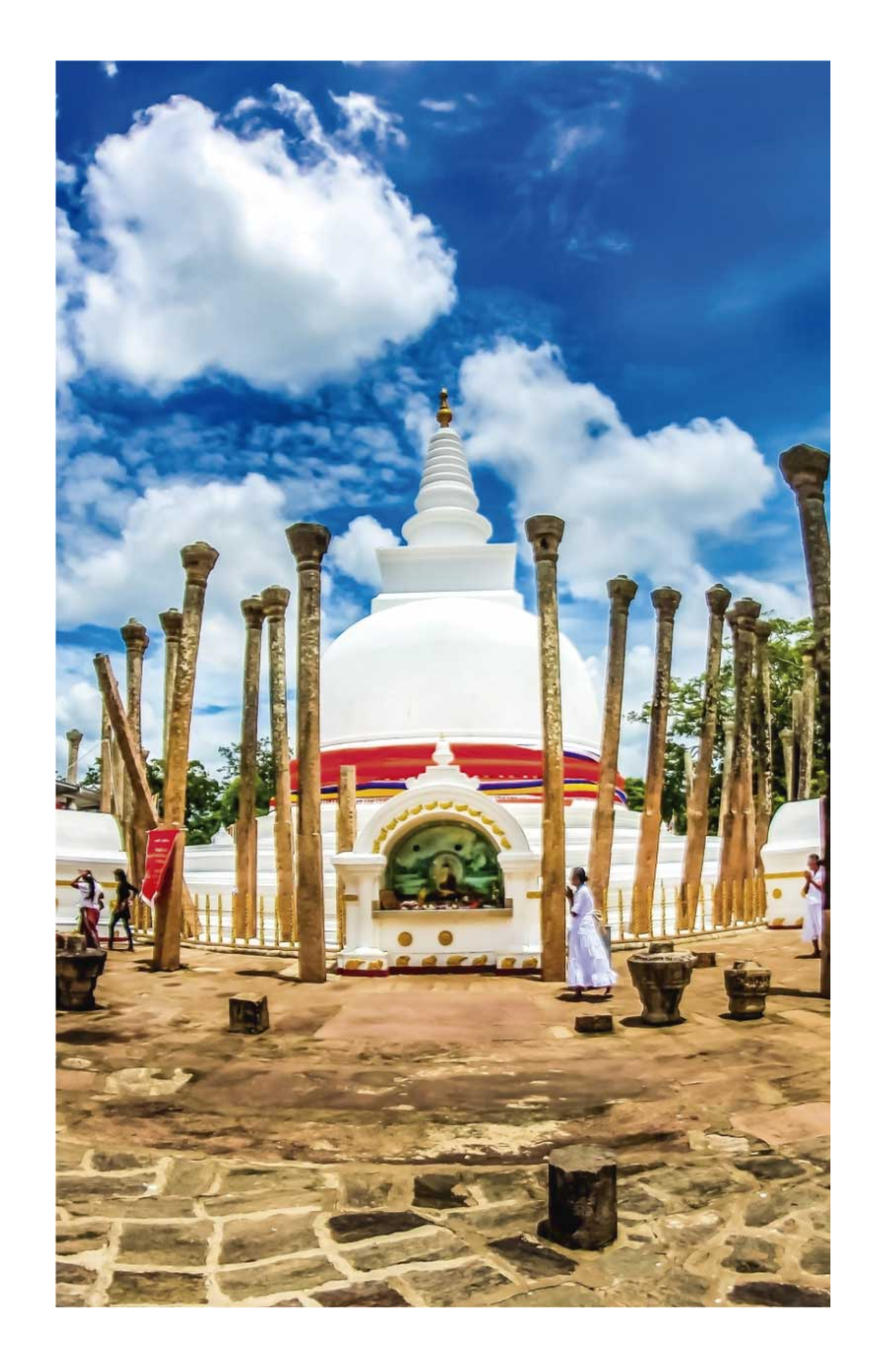 Poster de paisagens thuparamaya dagoba - TenStickers
