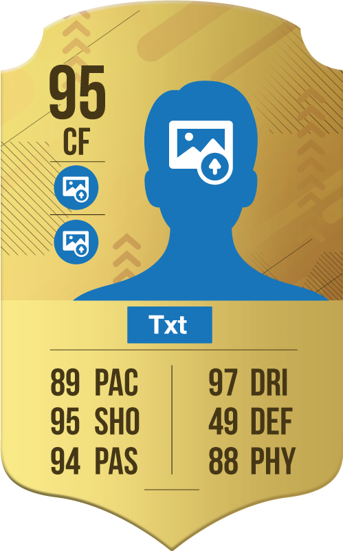 Poster de futebol cartão personalizado walkout - TenStickers