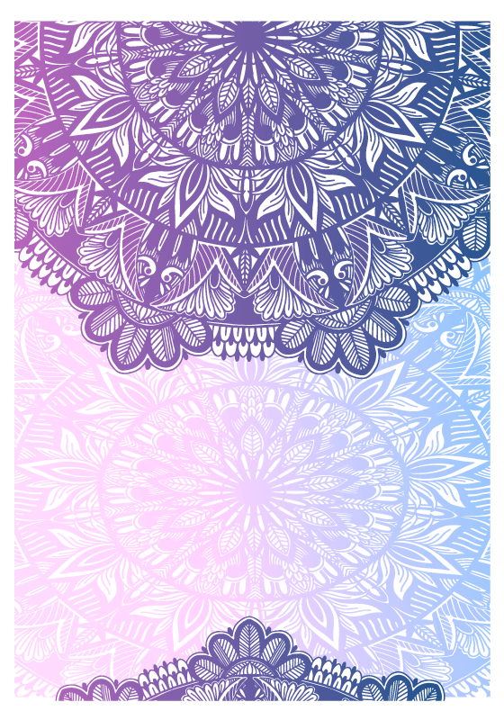 Poster Zen mandalas coloridas - TenStickers