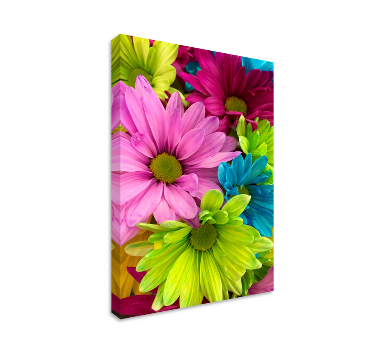 Quadro de flores Flores coloridas - TenStickers