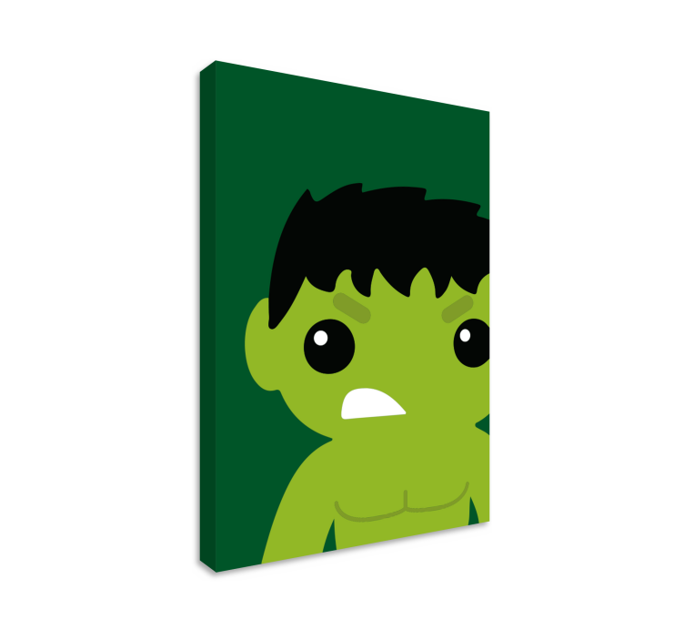 Quadros de super heróis Superhéroes hulk infantil - TenStickers
