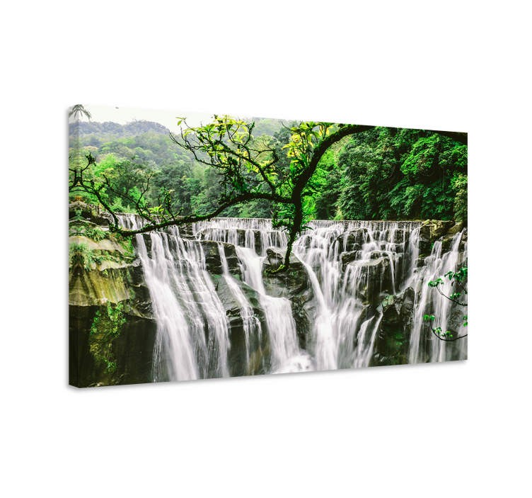 Quadro de paisage cena majestosa de cachoeira - TenStickers