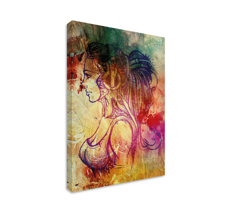 Quadro de arte Mente cheia de sonhos - TenStickers