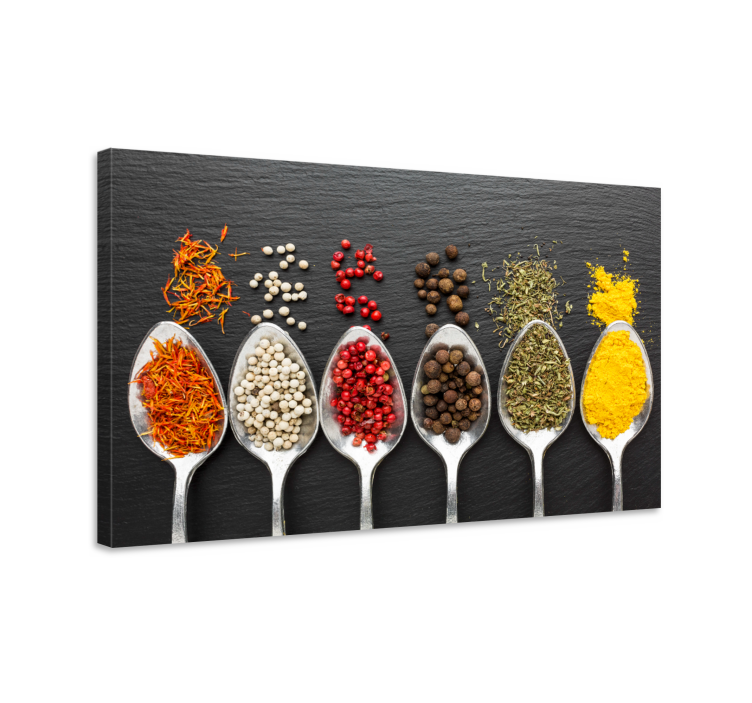 Quadro para cozinha Espécies - TenStickers