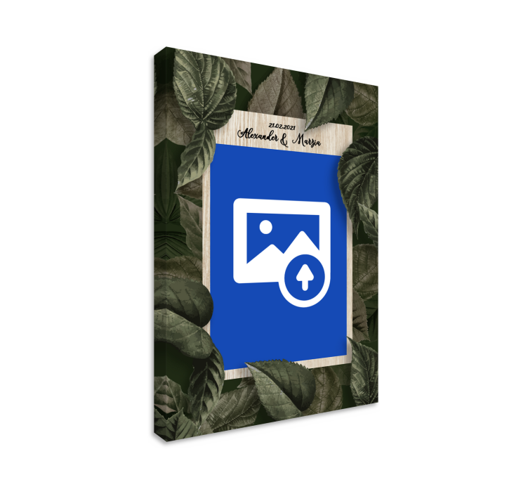 Quadros decorativos personagens mãos e buquê de casamento - TenStickers