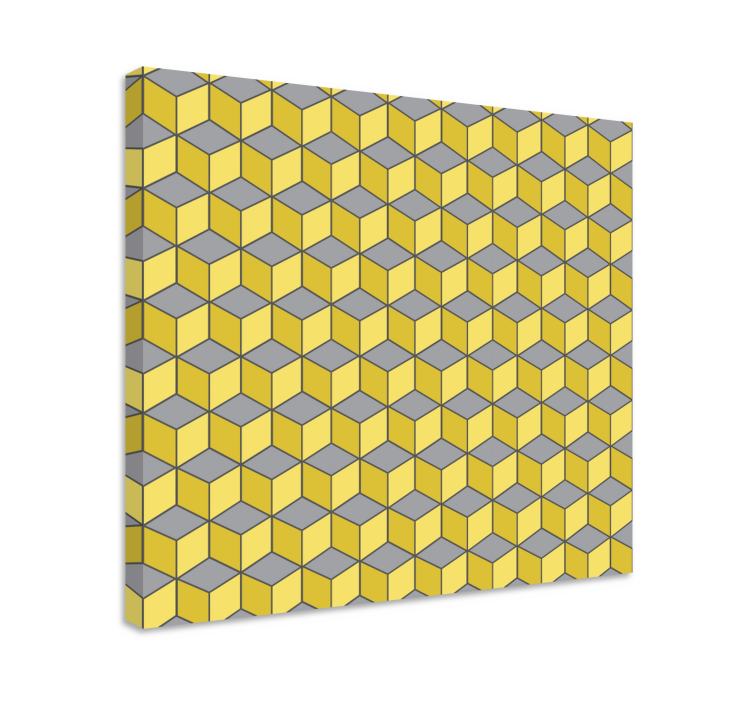 Quadro 3D Pantone sqaures - TenStickers