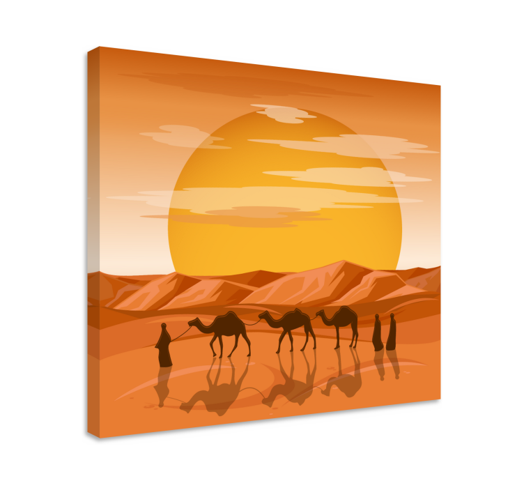 Quadro de paisage Deserto - TenStickers