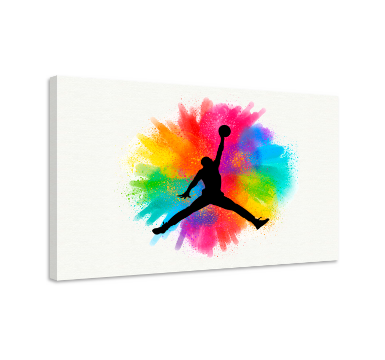 Quadro juvenil Michael jordan legal basquete - TenStickers
