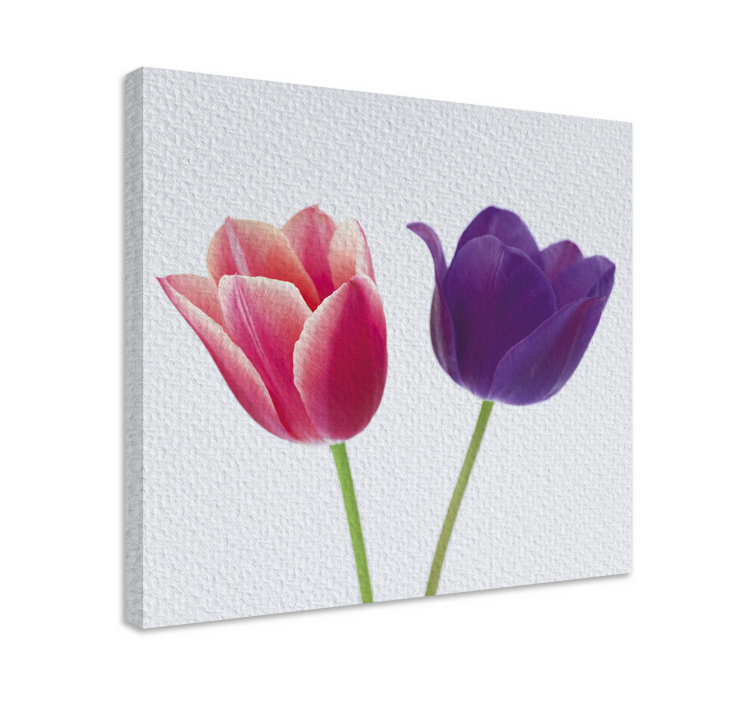 Quadro de flores arranjo de tulipas - TenStickers