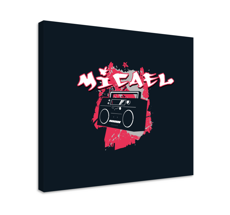 Quadro decorativo moderno vibe de Áudio urbano - TenStickers