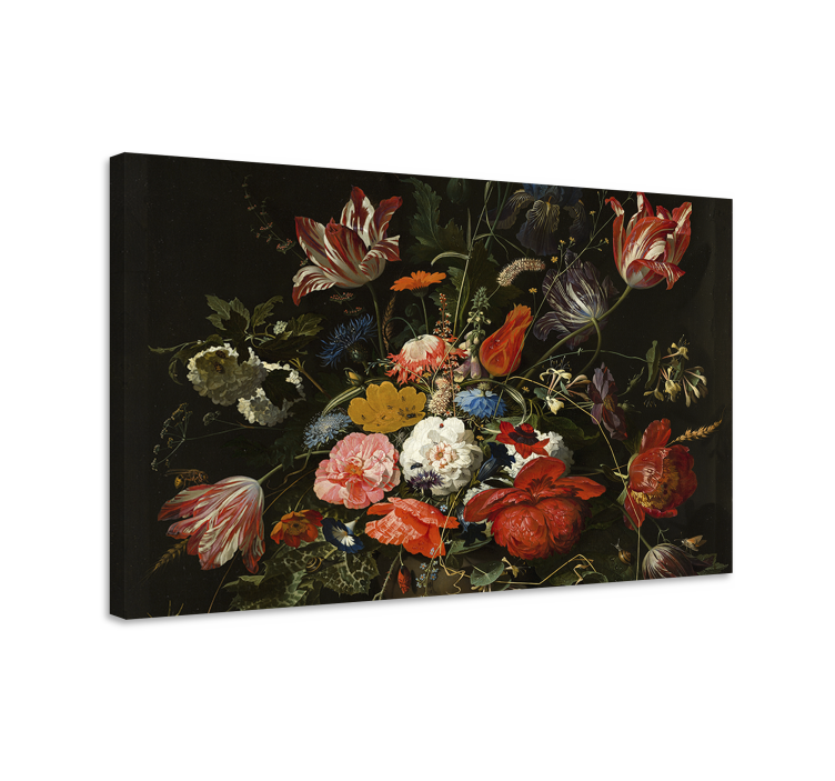 Quadro de flores composição de flores vibrantes - TenStickers