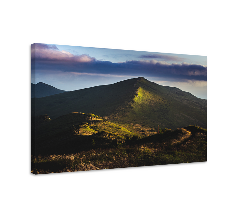 Quadro de paisagem vista do pico da montanha - TenStickers