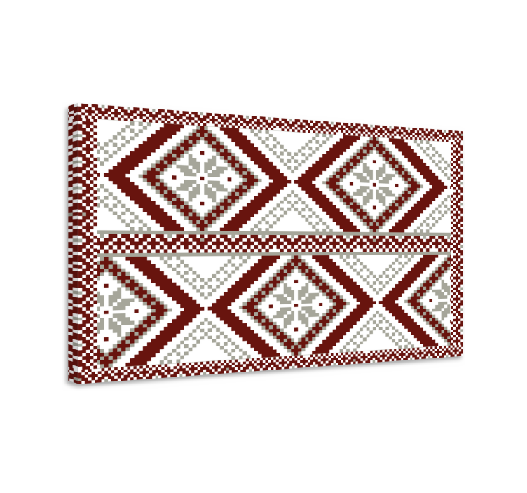 Quadro decorativo moderno conceito de diamante geométrico - TenStickers