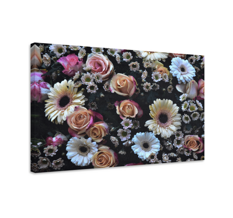 Quadro de flores arranjo floral bonito - TenStickers