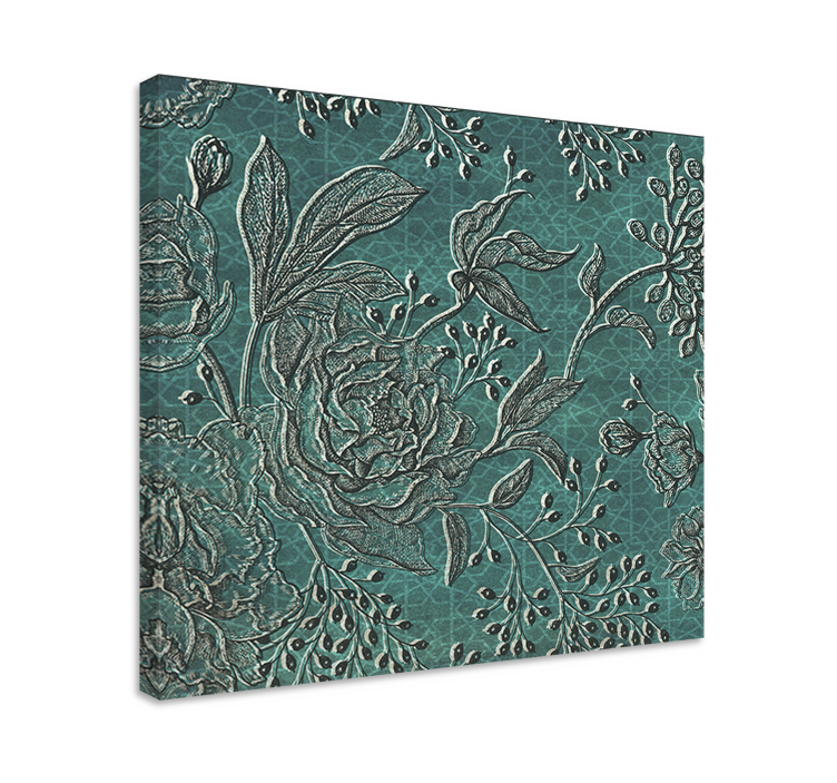 Quadro de plantas Flora oriental - TenStickers