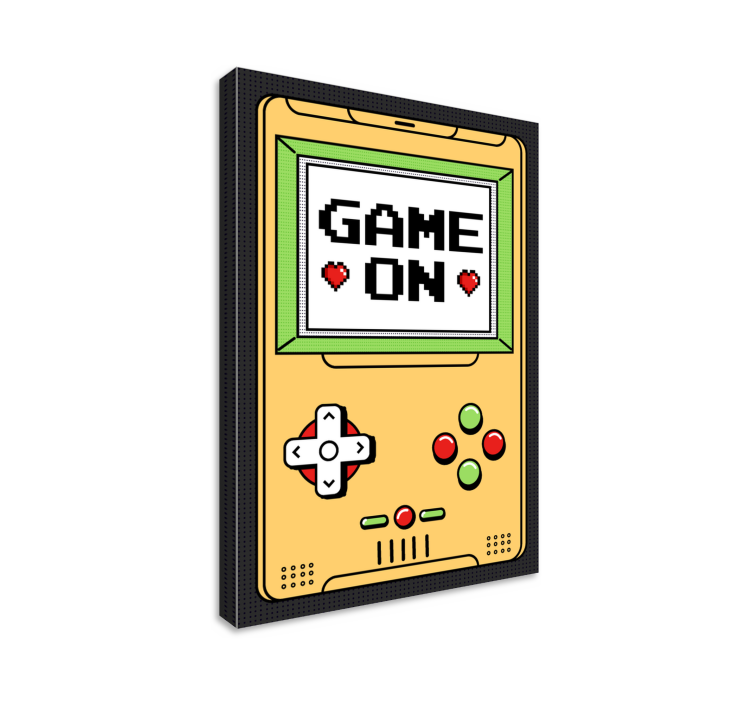 Quadro videogame jogo em consoleJogo em console - TenStickers