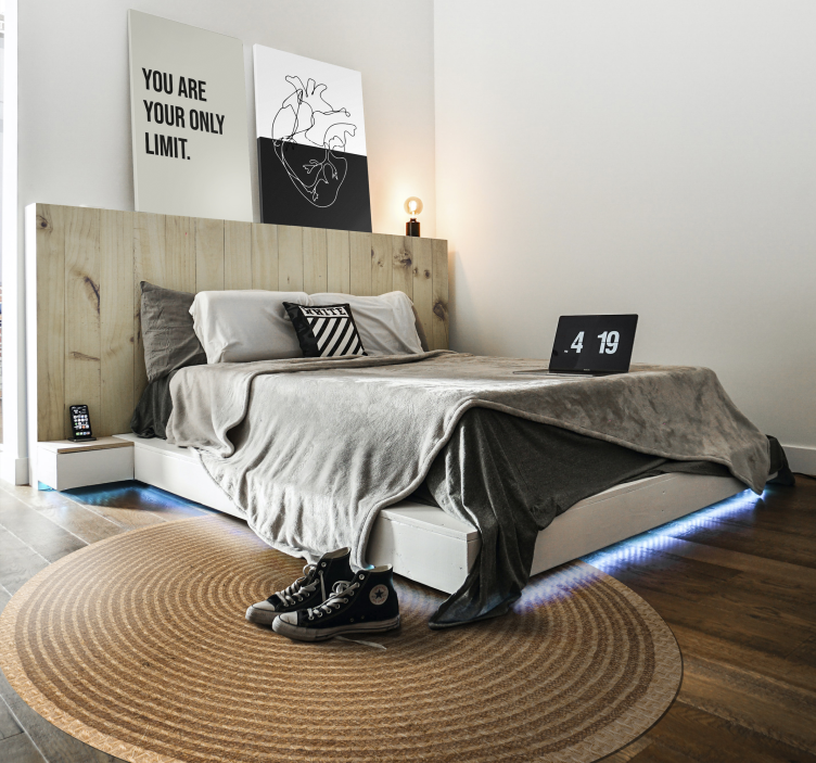 Quadro para escritório Texto inspirador simples - TenStickers