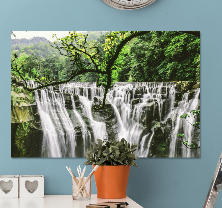 Quadro de paisage cena majestosa de cachoeira - TenStickers
