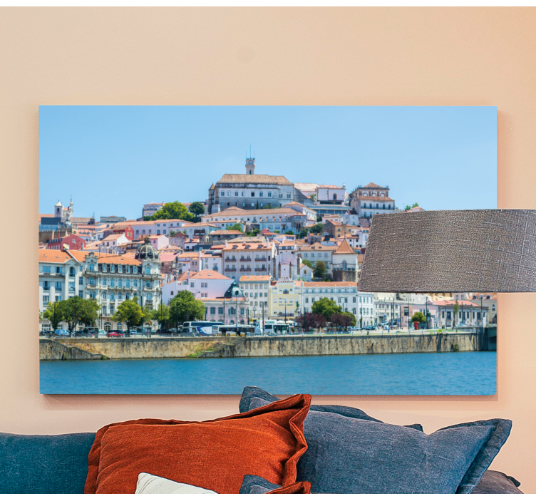 Quadro de paisage Coimbra - TenStickers