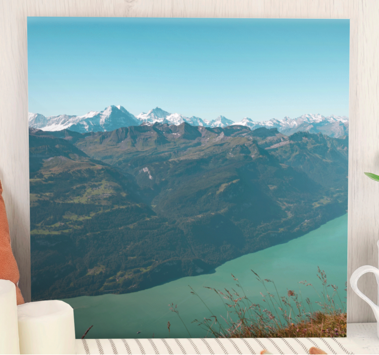 Quadro de paisage Fotografia estética de paisagem de montanha - TenStickers