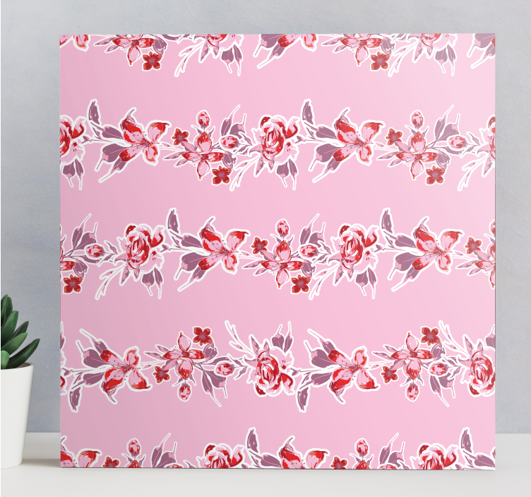Quadro de flores criação de motivos botânicos - TenStickers