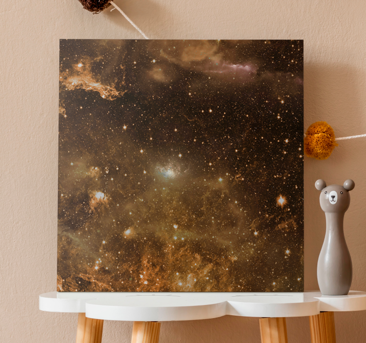 Quadro de paisage campo estelar celestial - TenStickers