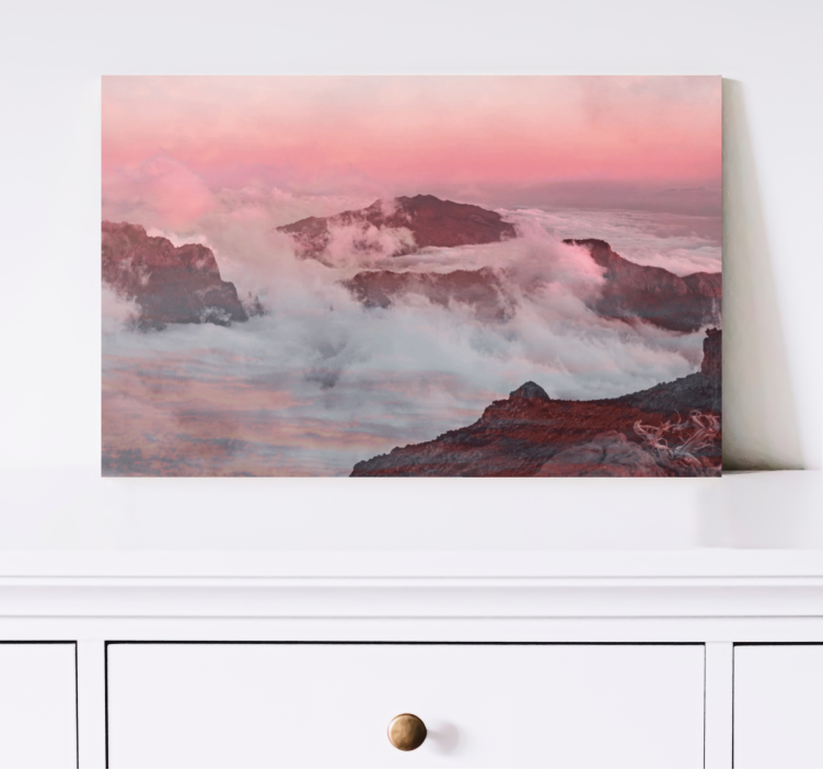 Quadro de paisage cenário de montanha dos sonhos - TenStickers