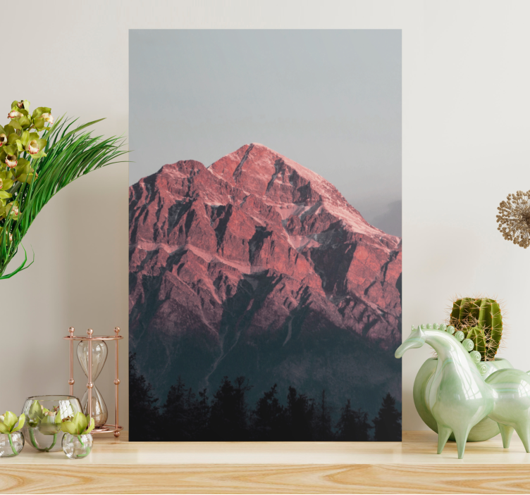 Quadro de paisagem cumes das grandes montanhas - TenStickers