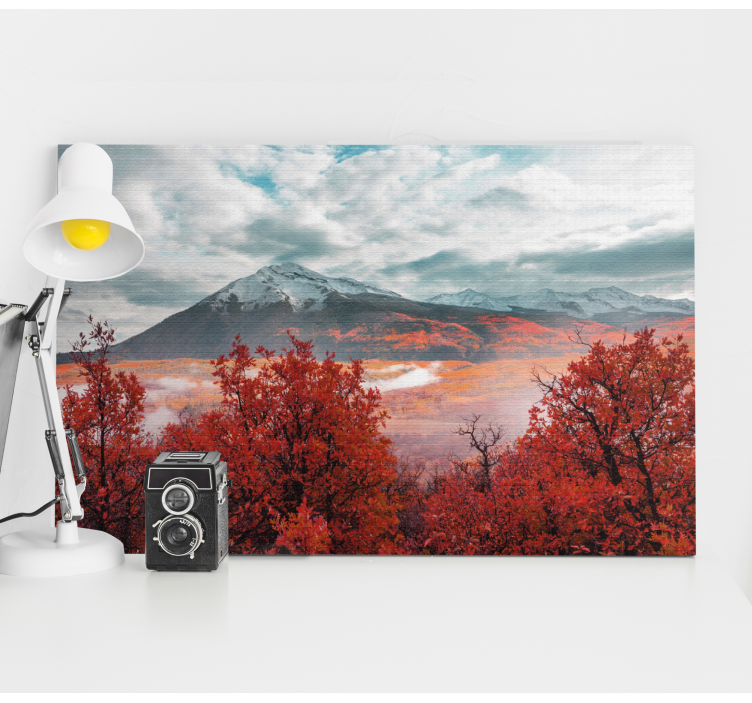 Quadro de paisagem vista majestosa da montanha - TenStickers