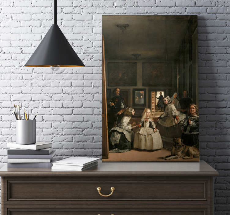 Quadro de arte "Las Meninas" - TenStickers