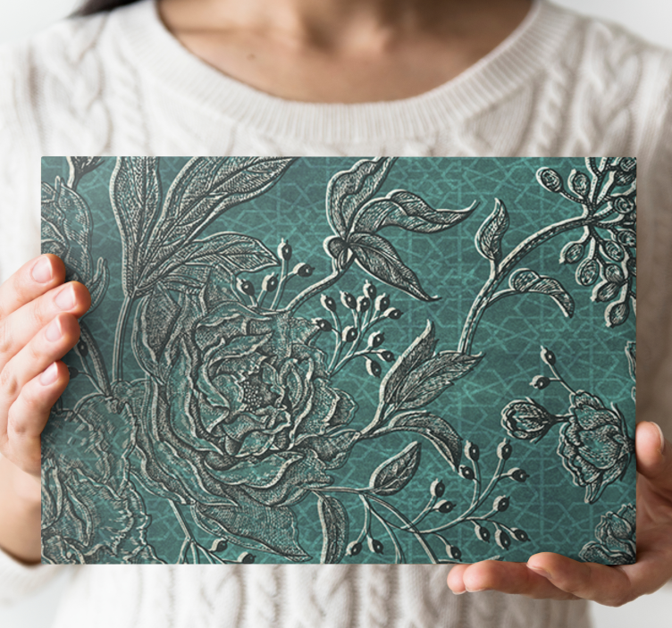 Quadro de plantas Flora oriental - TenStickers