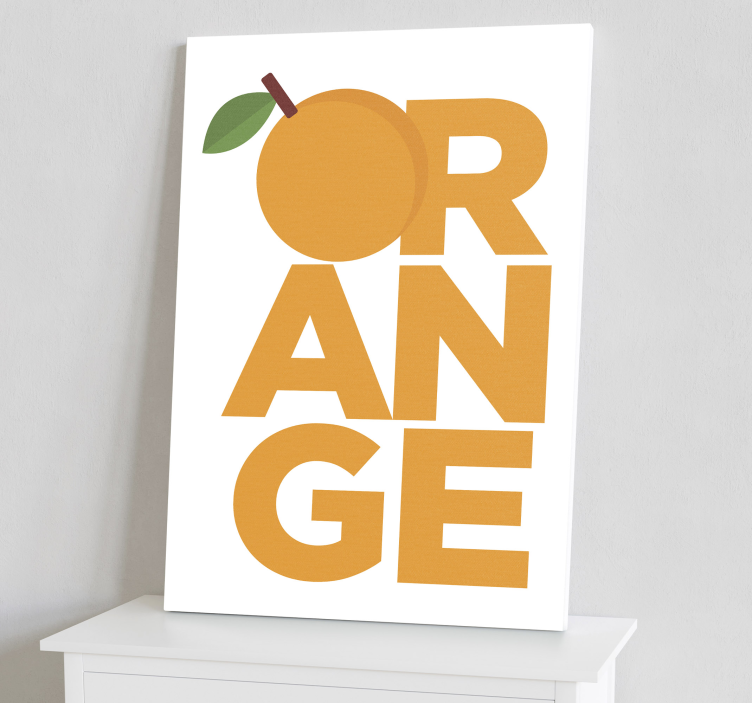 Quadro decorativo de vinícola design de cítricos frescos - TenStickers