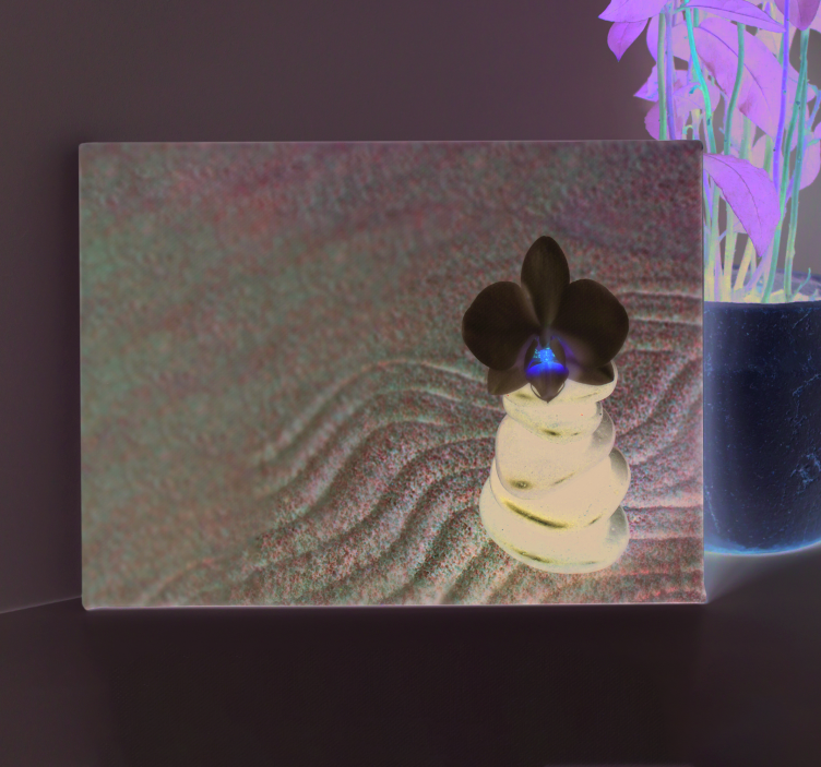 Quadro decorativo para sala pedras zen - TenStickers