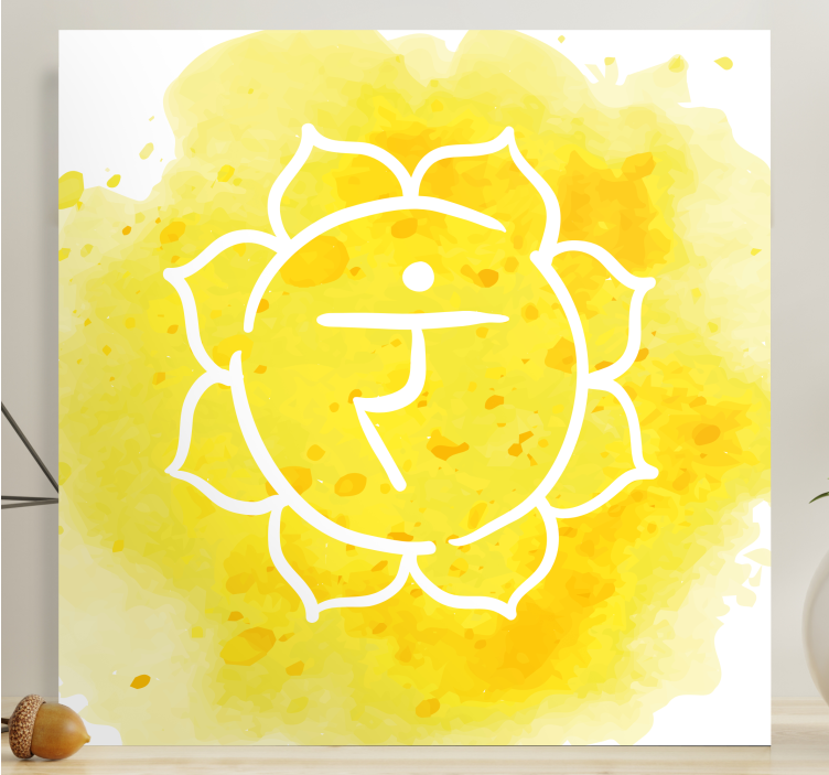Quadro decorativo zen símbolo do chakra - TenStickers